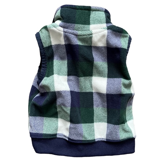 Carter's 3-Piece Fleece Outfit: 2 Vests and 1 Sweatpants, Size 3 Months - Picture 6 of 9